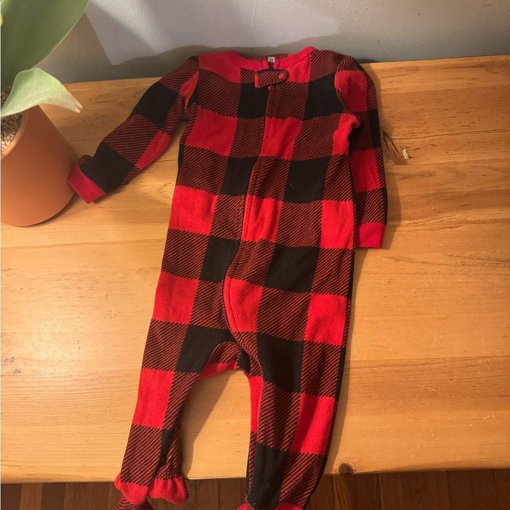 Warm footie PJs